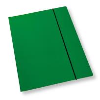 Opakowanie Teczka A4 z gumką lakier zielona 350gsm (10szt)