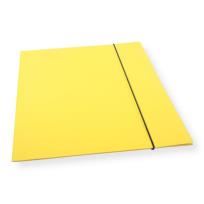 Opakowanie Teczka A4 z gumką lakier żółta 300gsm (10szt)