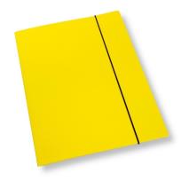 Opakowanie Teczka A4 z gumką lakier żółta 350gsm (10szt)