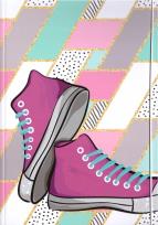 Opakowanie Teczka A4 z gumką motywy dziewczęce MIX