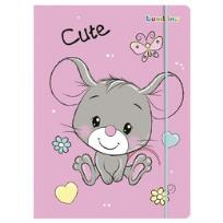 Opakowanie Teczka A4 z gumką Mouse paczka 10 szt.