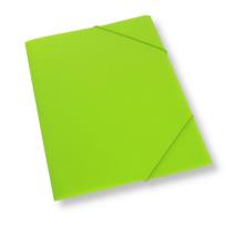 Opakowanie Teczka A4 z gumką plastikowa jasnozielona