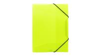 Opakowanie Teczka A4 z gumką PP neon żółty