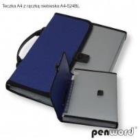 Opakowanie Teczka A4 z rączką niebieska