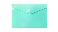 Opakowanie Teczka A5 kopertowa PP pastel zielony