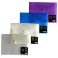 Opakowanie Teczka A5 PP kopertowa z zastrzaskiem MIX