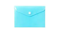 Opakowanie Teczka A6 kopertowa PP pastel niebieski