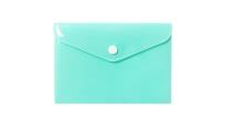Opakowanie Teczka A6 kopertowa PP pastel zielony