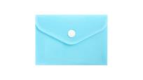 Opakowanie Teczka A7 kopertowa PP pastel niebieski