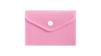 Opakowanie Teczka A7 kopertowa PP pastel różowy