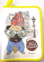 Opakowanie Teczka B5 zapinana na zamek Pies