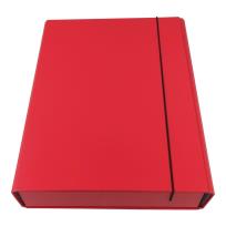 Opakowanie Teczka box z gumką czerwona