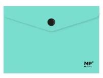 Opakowanie Teczka kopertowa A6 na zatrzask turkusowa