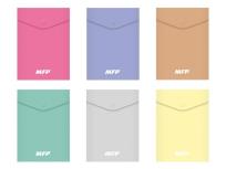 Opakowanie Teczka kopertowa na zatrzask A6 PP pastel mix