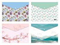 Opakowanie Teczka kopertowa na zatrzask M A4 PP dziecięcy mix