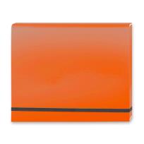 Opakowanie Teczka łamana A4 na gumkę trend ochra ciemna