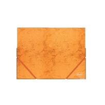 Opakowanie Teczka na gumkę A4 kartonowa pomarańczowa