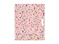 Opakowanie Teczka na rysunki A4 Terrazzo różowa