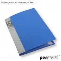 Opakowanie Teczka ofertowa A4 30 koszulek niebieska
