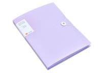 Opakowanie Teczka plastikowa na gumkę z koszulkami fioletowa