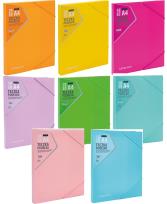 Opakowanie Teczka-pudełko z gumką PP neon mix ASTRAPAP