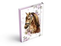 Opakowanie Teczka skrzydłowa z gumką A4 Koń
