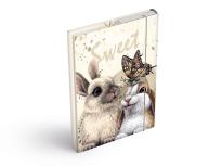 Opakowanie Teczka skrzydłowa z gumką A4 Zwierzątka