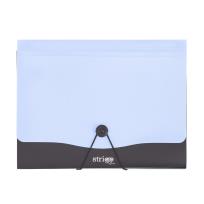 Opakowanie Teczka Vfile A4 z 13 przekładkami błękitna STRIGO