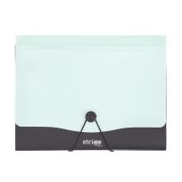 Opakowanie Teczka Vfile A4 z 13 przekładkami miętowa STRIGO