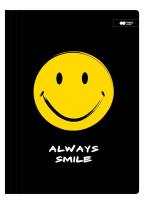 Opakowanie Teczka z gumką A+ Fun czarna HAPPY COLOR