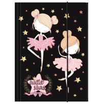 Opakowanie Teczka z gumką A4 Baletnica 12 DERFORM