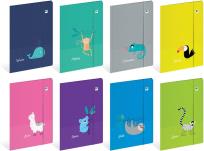 Opakowanie Teczka z gumką A4+ BB Kids Tropic (10szt)