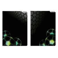 Opakowanie Teczka z gumką A4 Football 10 sztuk mix