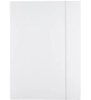 Opakowanie Teczka z gumką A4 GR-444G biała (10szt)