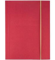 Opakowanie Teczka z gumką A4 Kreativ bordowa (10szt) GRAND