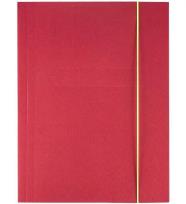 Opakowanie Teczka z gumką A4 Kreativ bordowa 1szt GRAND