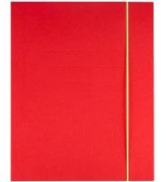 Opakowanie Teczka z gumką A4 Kreativ czerwona 1szt GRAND