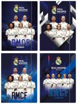 Opakowanie Teczka z gumką A4 Real Madrid 5 10 sztuk mix