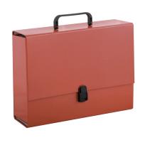 Opakowanie Teczka z rączką A4  10 cm Penmate czerwona pastelowa