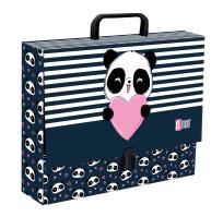 Opakowanie Teczka z rączką A4 ST.RIGHT Love Panda