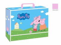 Opakowanie Teczka z rączką Peppa Pig XL 9cm