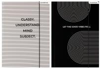 Opakowanie Teczka zgumką A4 Black&White