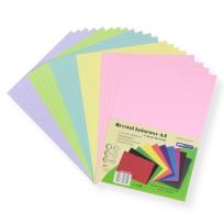 Opakowanie Tektura A4 kolorowa mix pastel 20szt