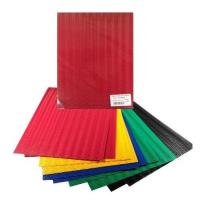 Opakowanie Tektura falista 3D kolorowa 25x35cm 10 arkuszy