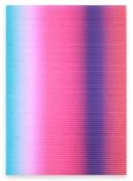 Opakowanie Tektura falista rainbow tęczowa  A4 mix 10kolorów