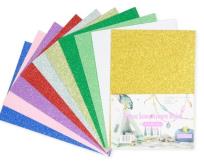 Opakowanie Tektura samoprzylepna brokatowa 10 kolorów