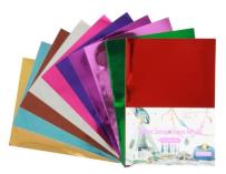 Opakowanie Tektura samoprzylepna metalic 10 kolorów