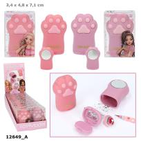 Opakowanie Temperówka Doggy&Kitty z lusterkiem TOPModel 12649A 1szt.mix