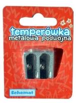 Opakowanie Temperówka podwójna metalowa (24szt)