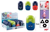 Opakowanie Temperówka podwójna z pojemnikiem i pokrywka MIX